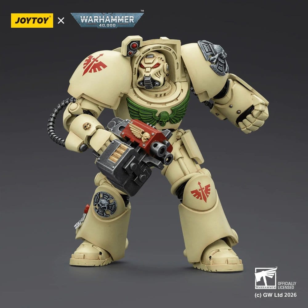 Warhammer 40,000 Actionfigur Dark Angels Deathwing Terminator 2 with Power Fist and Storm Bolter 14 cm