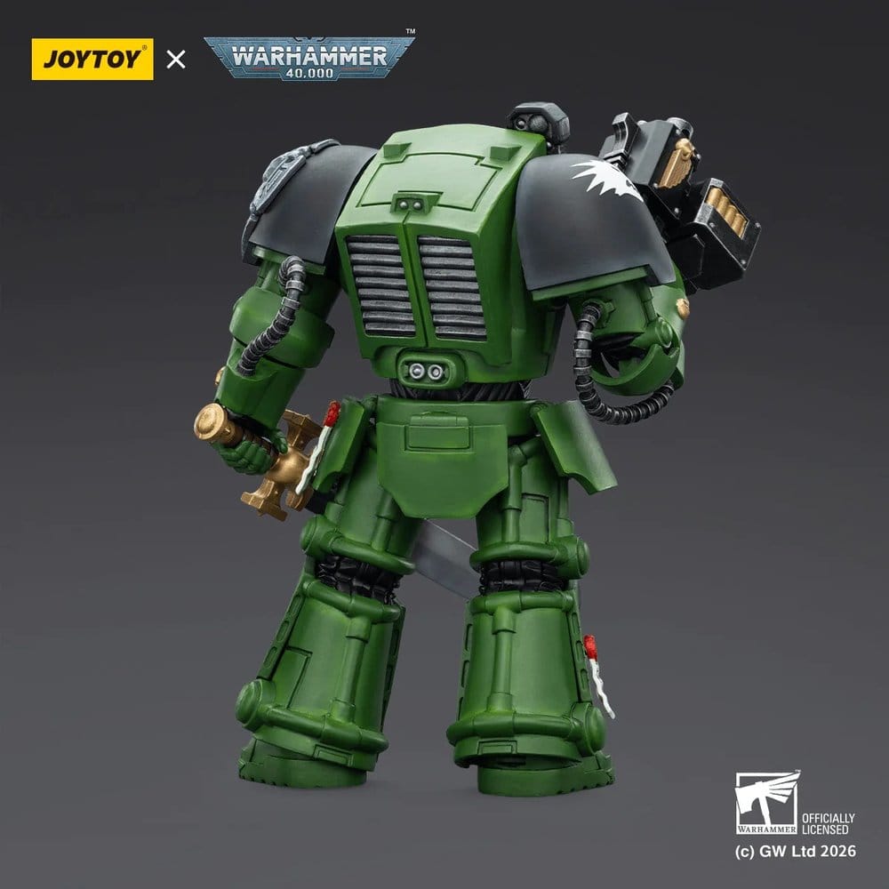 Warhammer 40,000 Actionfigur Salamanders Terminator 1 with Power Sword and Storm Bolter 14 cm