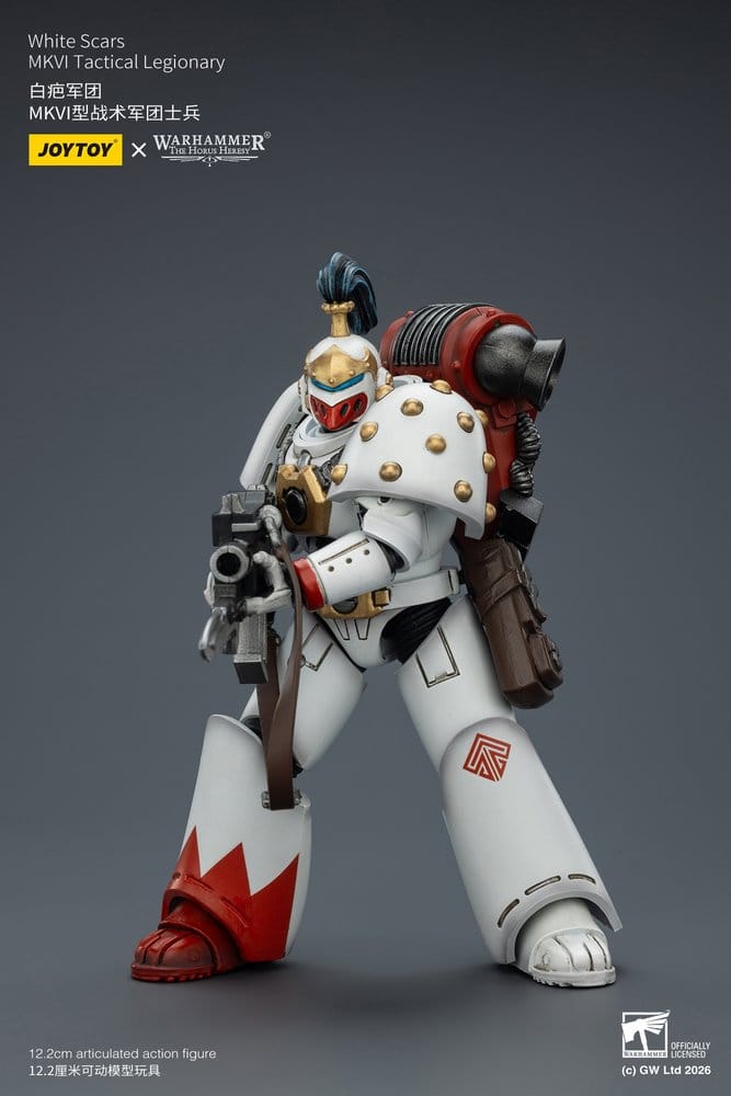 Warhammer The Horus Heresy Actionfigur White Scars MKVI Tactical Legionary 12 cm