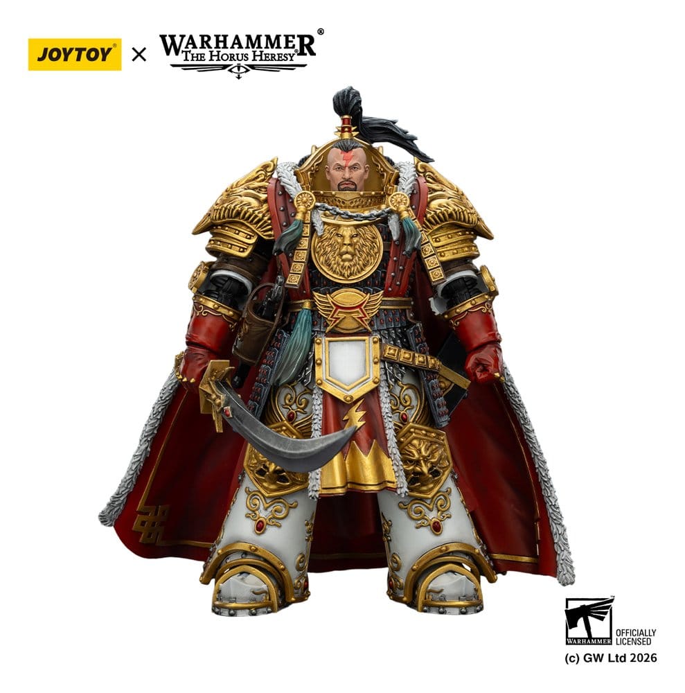 Warhammer The Horus Heresy Actionfigur White Scars Jaghatai Khan Primarch of the Vth Legion 19 cm
