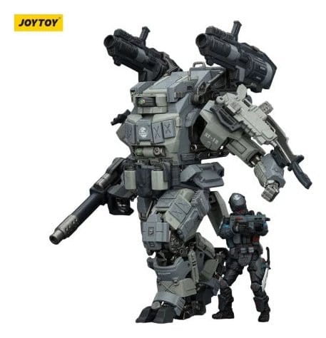 Dark Source Actionfigur 1/25 APOC Series Bedrock Fury Fire Strike Mech ST-8618 14 cm