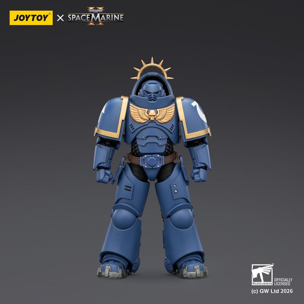 Warhammer 40,000 Actionfigur Game Edition Ultramarines Heavy Intercessor 13 cm