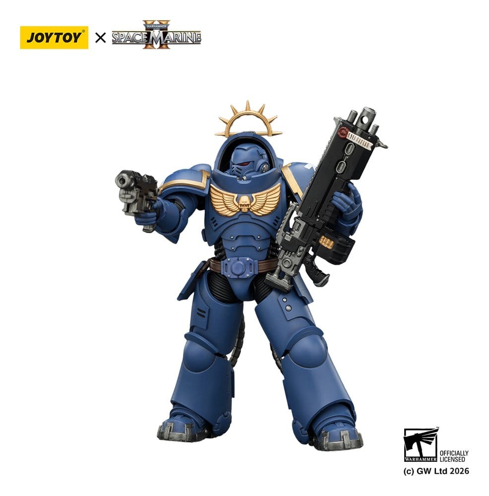 Warhammer 40,000 Actionfigur Game Edition Ultramarines Heavy Intercessor 13 cm