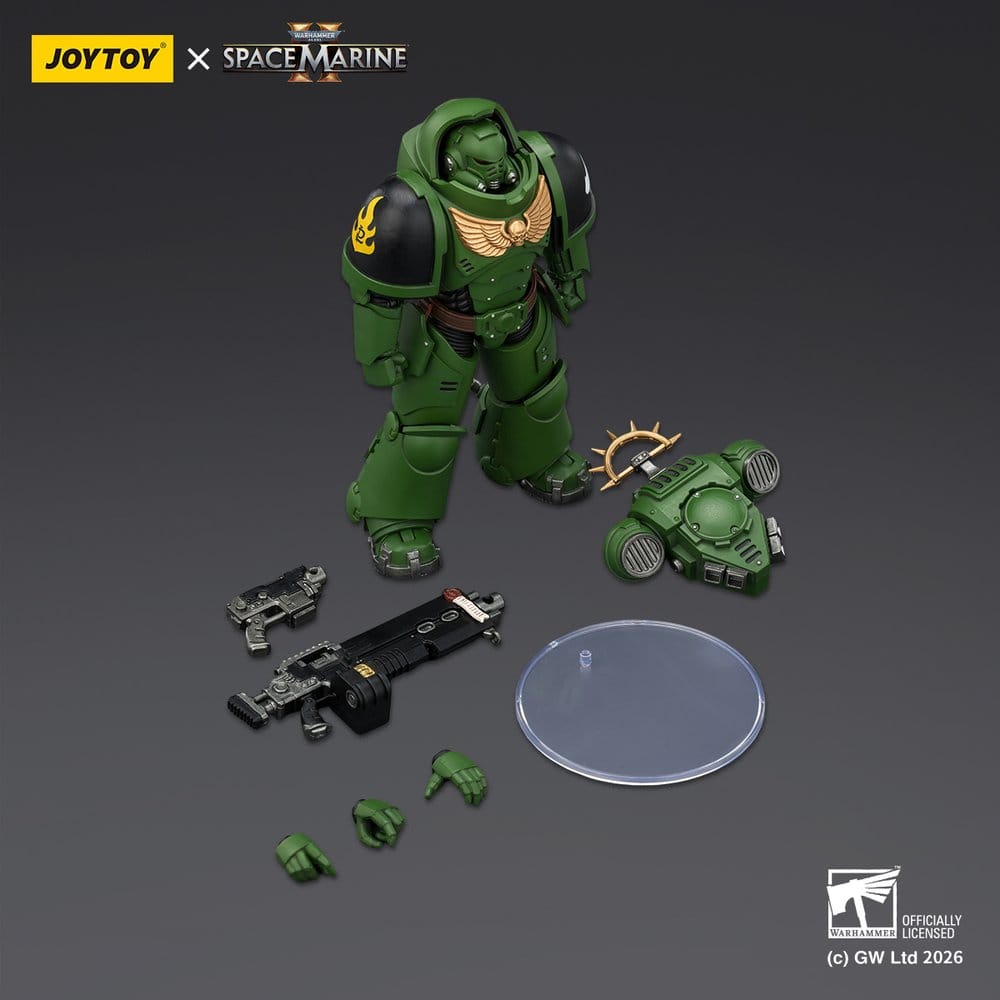 Warhammer 40,000 Actionfigur Game Edition Salamanders Heavy Intercessor 13 cm
