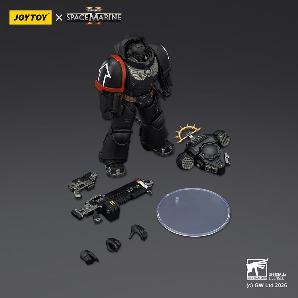 Warhammer 40,000 Actionfigur Raven Guard Heavy Intercessor 13 cm