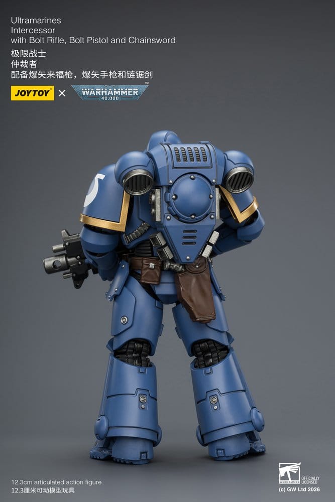 Warhammer 40,000 Actionfigur Ultramarines Intercessor 12 cm