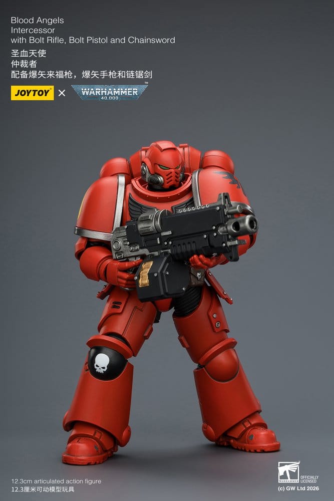 Warhammer 40,000 Actionfigur Blood Angels Intercessor 12 cm