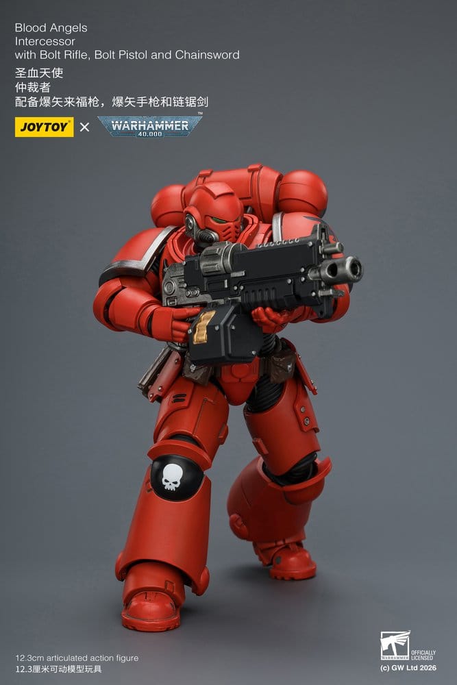 Warhammer 40,000 Actionfigur Blood Angels Intercessor 12 cm