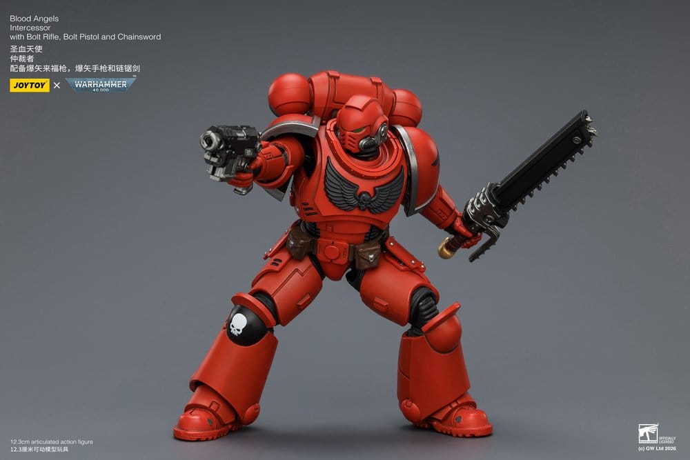 Warhammer 40,000 Actionfigur Blood Angels Intercessor 12 cm
