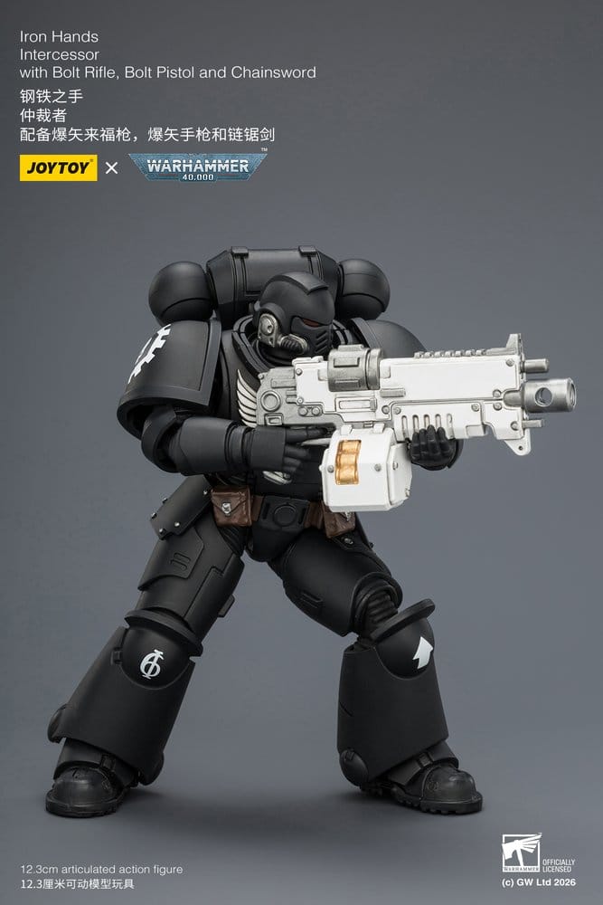 Warhammer 40,000 Actionfigur Iron Hands Intercessor 12 cm