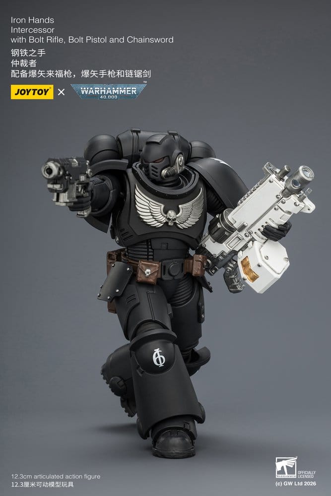 Warhammer 40,000 Actionfigur Iron Hands Intercessor 12 cm