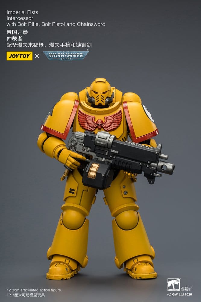 Warhammer 40,000 Actionfigur Imperial Fists Intercessor 12 cm