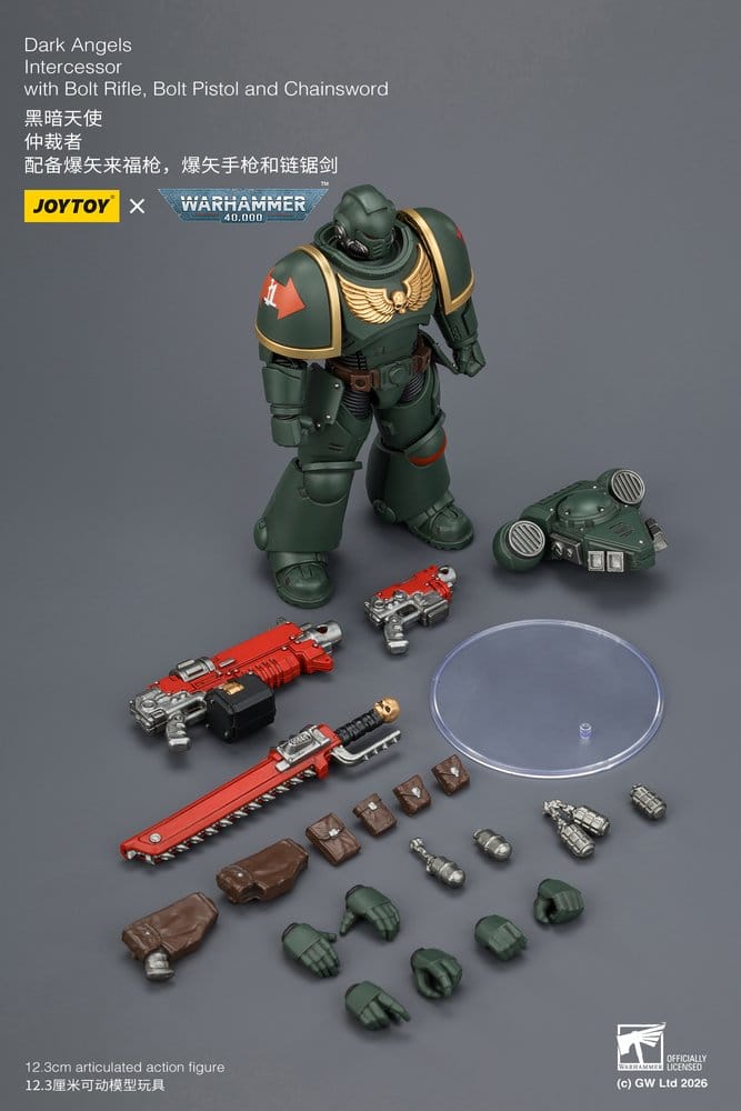 Warhammer 40,000 Actionfigur Dark Angels Intercessor 12 cm