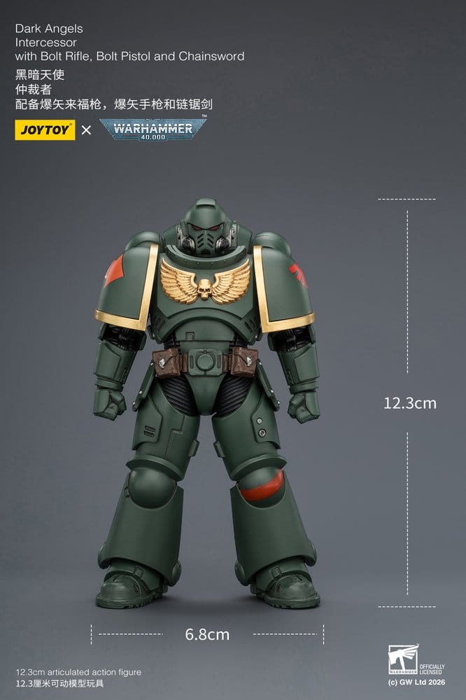 Warhammer 40,000 Actionfigur Dark Angels Intercessor 12 cm