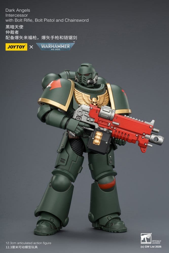 Warhammer 40,000 Actionfigur Dark Angels Intercessor 12 cm