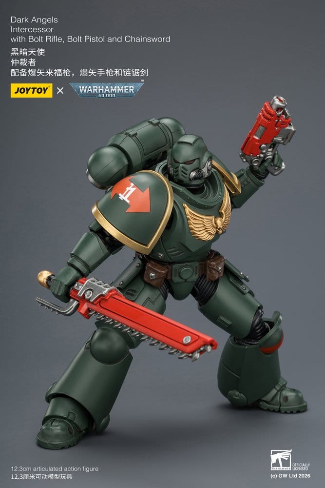 Warhammer 40,000 Actionfigur Dark Angels Intercessor 12 cm