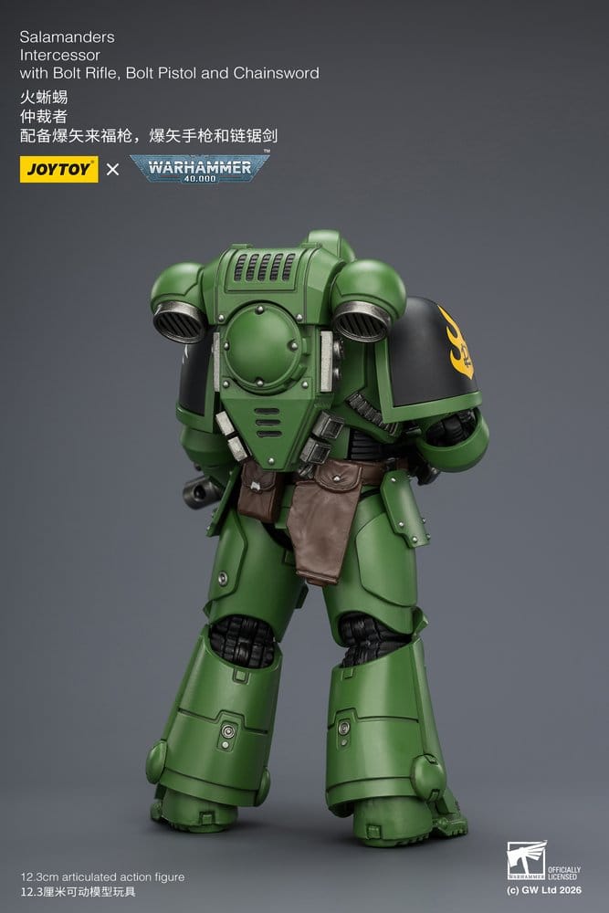 Warhammer 40,000 Actionfigur Salamanders Intercessor 12 cm
