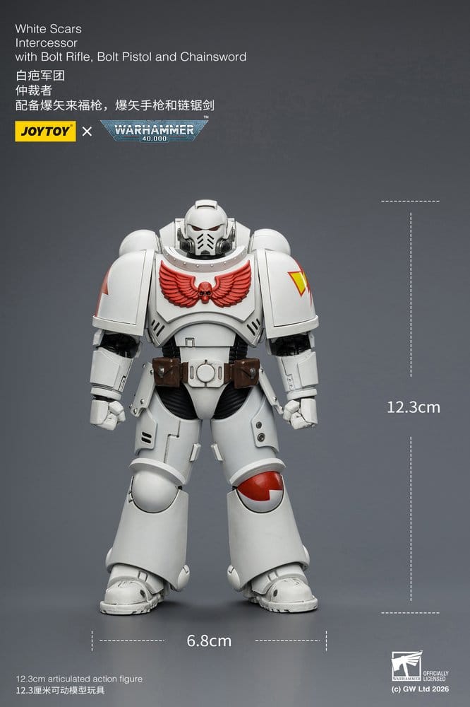 Warhammer 40,000 Actionfigur White Scars Intercessor 12 cm