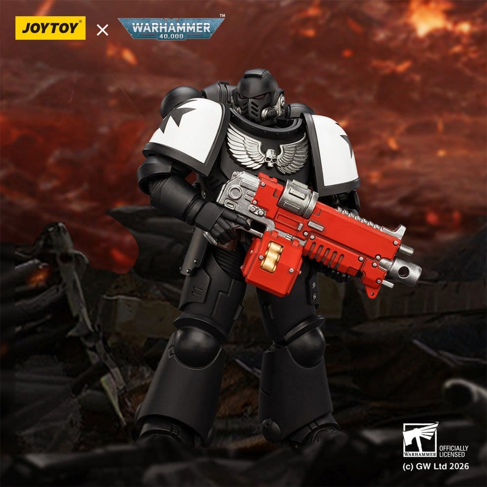Warhammer 40,000 Actionfigur Black Templars Intercessor 12 cm