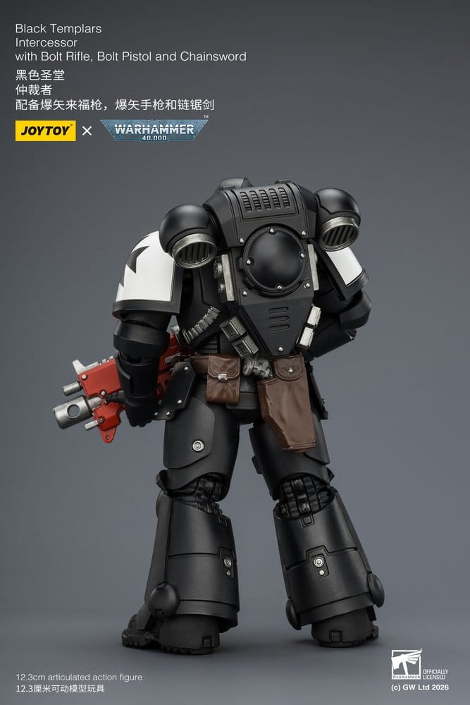 Warhammer 40,000 Actionfigur Black Templars Intercessor 12 cm