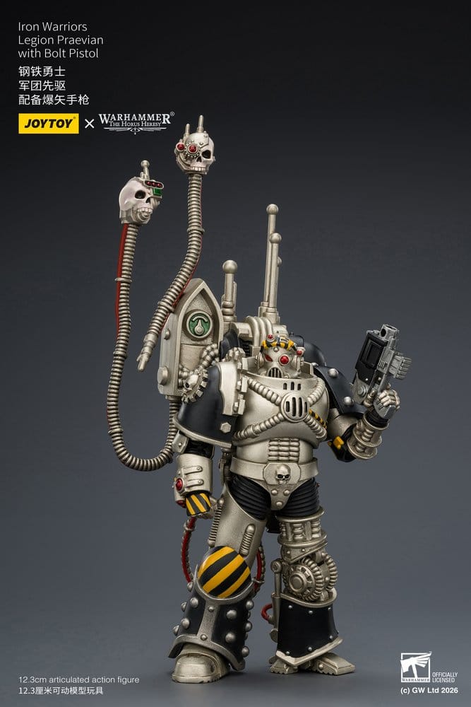 Warhammer The Horus Heresy Actionfigur Iron Warriors Legion Praevian 12 cm