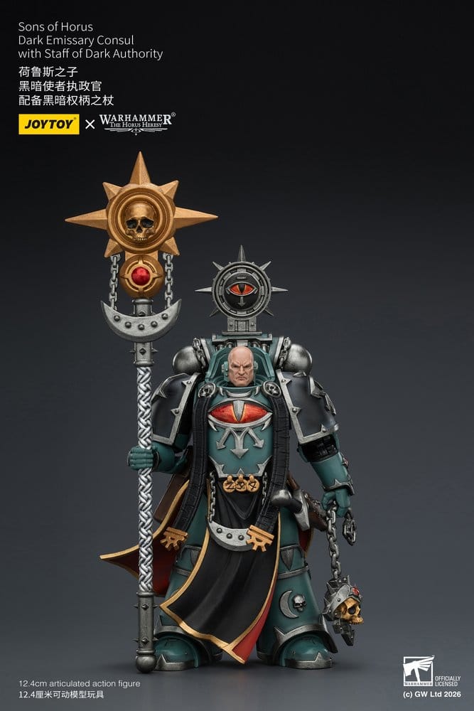 Warhammer The Horus Heresy Actionfigur Sons of Horus Dark Emissary Consul 12 cm