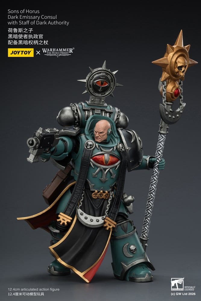Warhammer The Horus Heresy Actionfigur Sons of Horus Dark Emissary Consul 12 cm