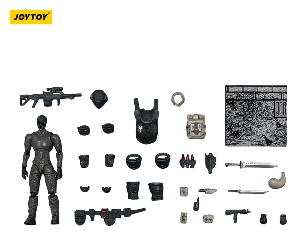 Dark Source Actionfigur Steel Ride Corps Assaulter Echo 8 cm