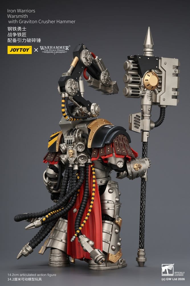 Warhammer The Horus Heresy Actionfigur Iron Warriors Warsmith 14 cm