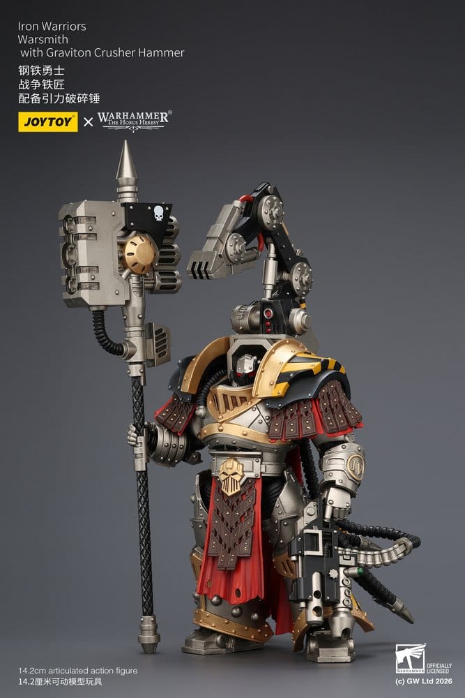 Warhammer The Horus Heresy Actionfigur Iron Warriors Warsmith 14 cm