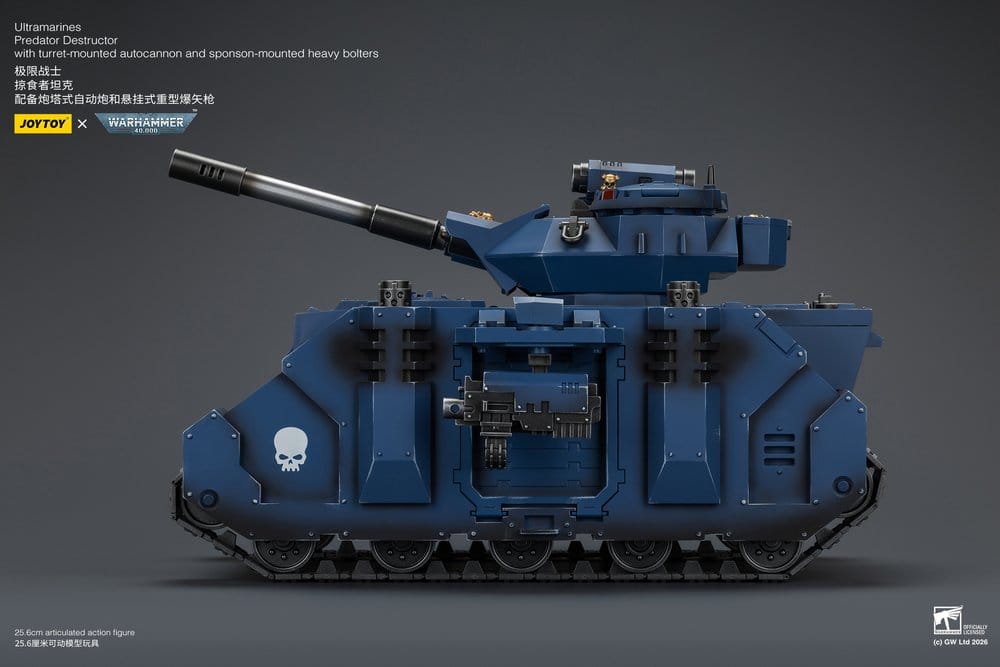 Warhammer 40,000 Fahrzeug Ultramarines Predator Destructor 26 cm