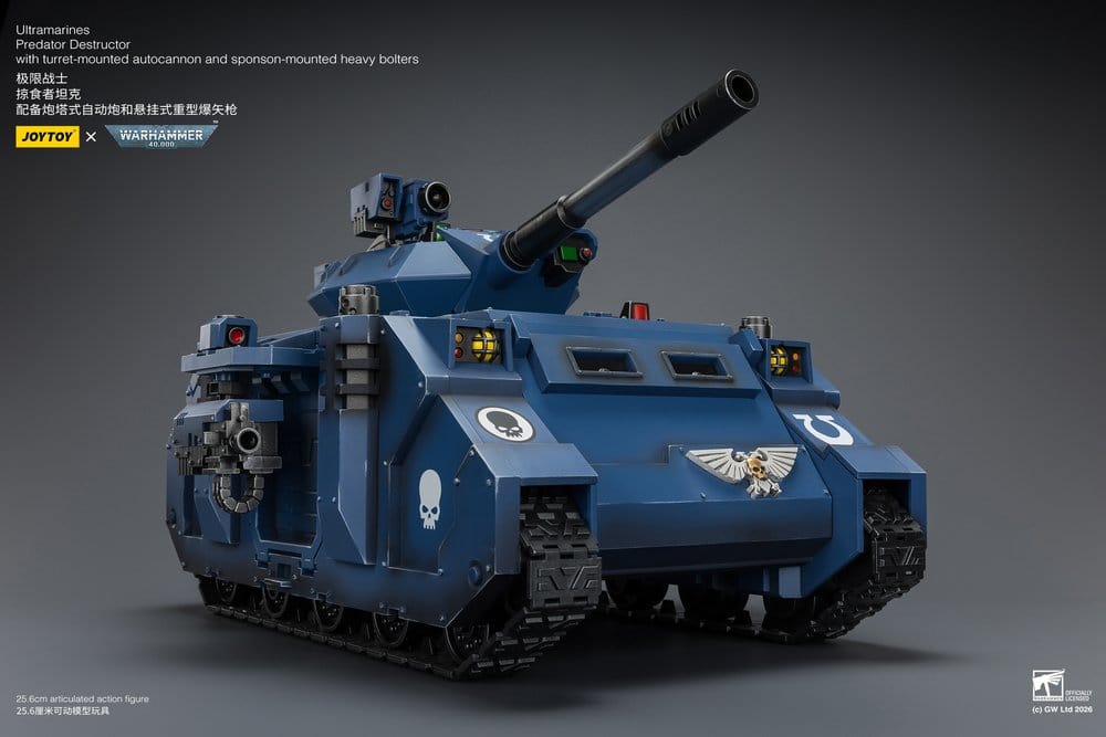 Warhammer 40,000 Fahrzeug Ultramarines Predator Destructor 26 cm