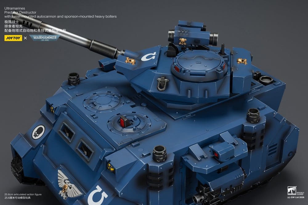 Warhammer 40,000 Fahrzeug Ultramarines Predator Destructor 26 cm