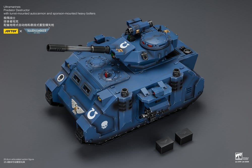 Warhammer 40,000 Fahrzeug Ultramarines Predator Destructor 26 cm