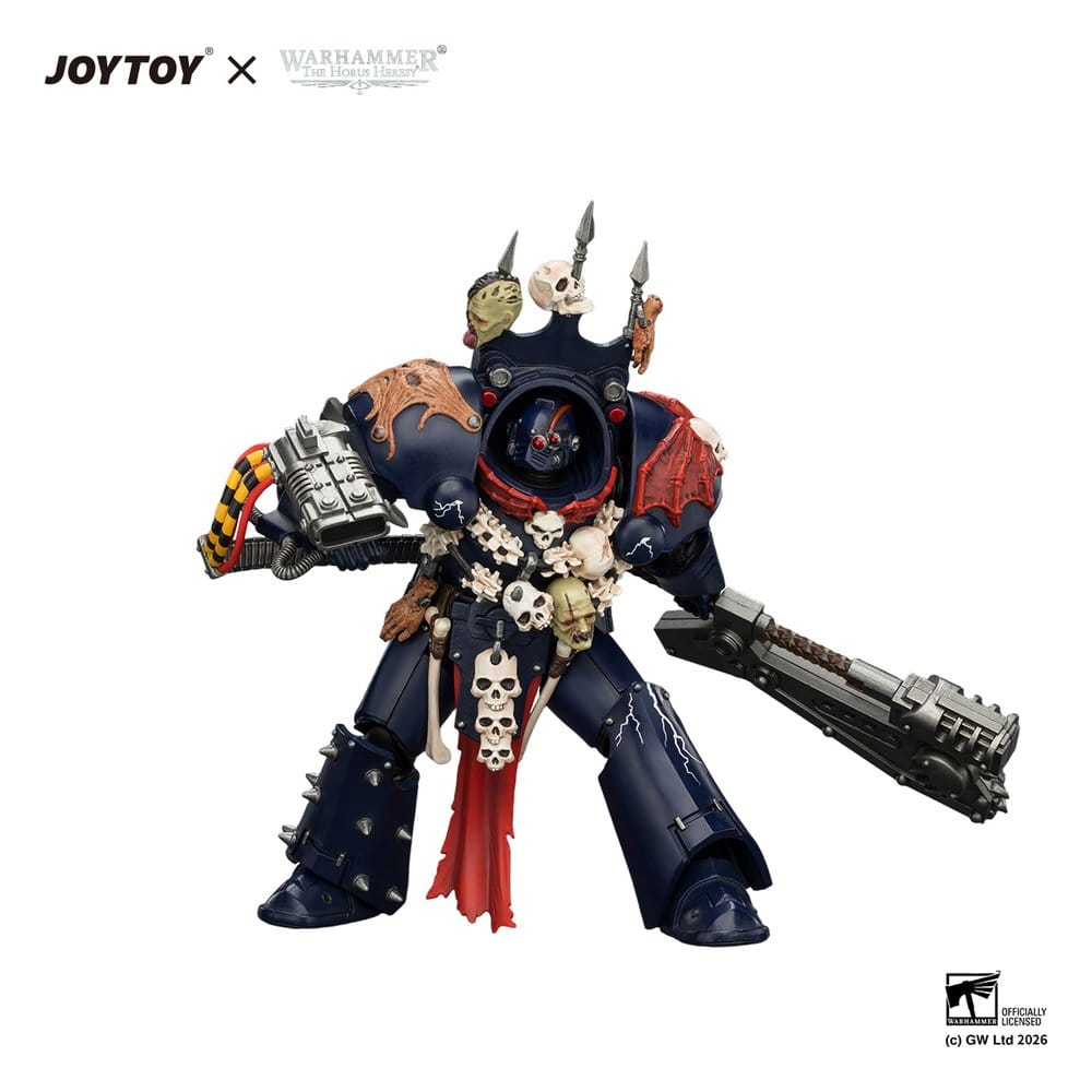 Warhammer The Horus Heresy Actionfigur Night Lords Legion Praetor in Tartaros Terminator Armour 14 cm