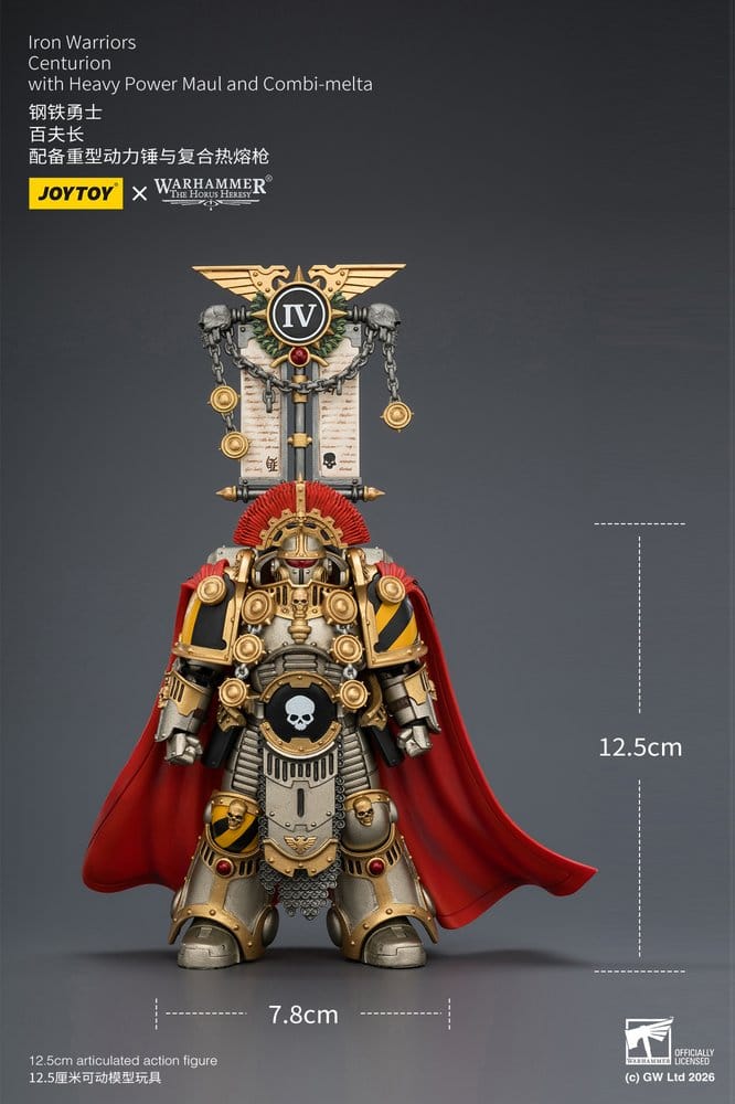 Warhammer The Horus Heresy Actionfigur Iron Warriors Centurion 13 cm