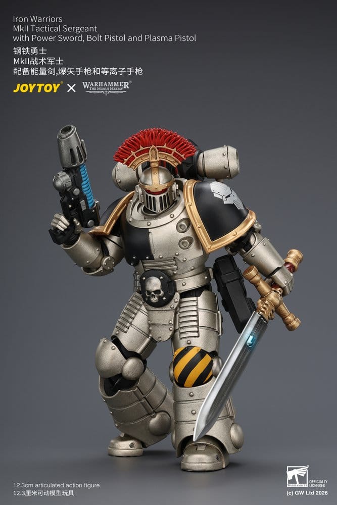 Warhammer The Horus Heresy Actionfigur Iron Warriors MkII Tactical Sergeant 12 cm