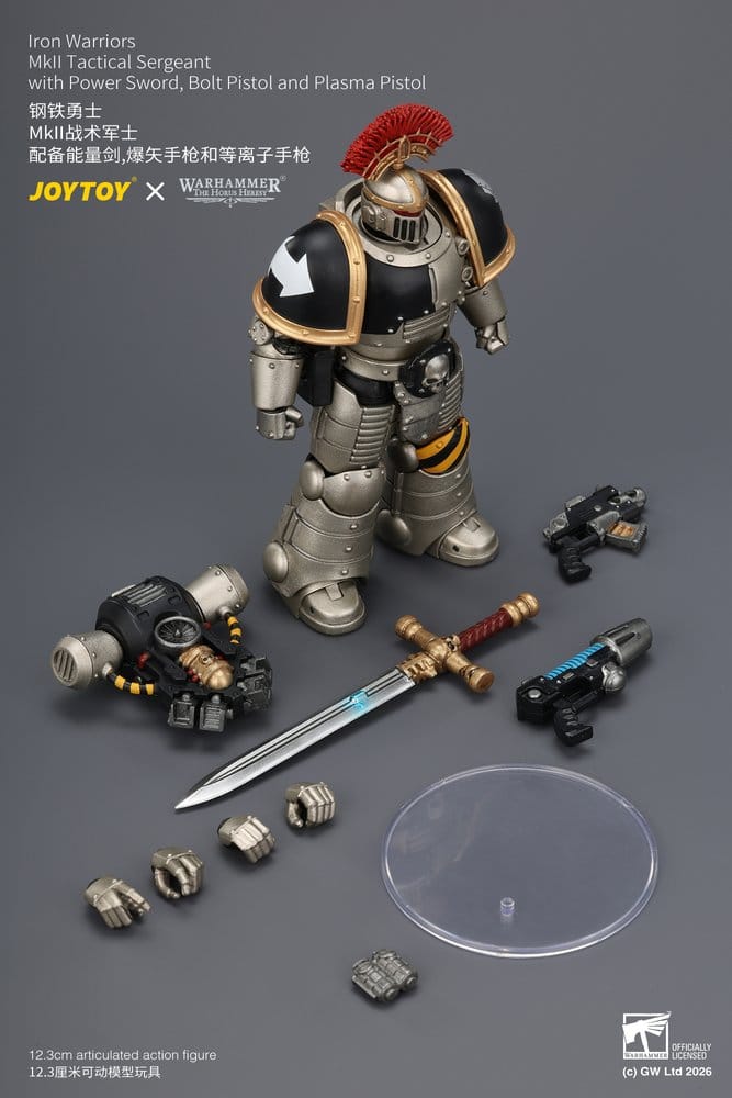 Warhammer The Horus Heresy Actionfigur Iron Warriors MkII Tactical Sergeant 12 cm