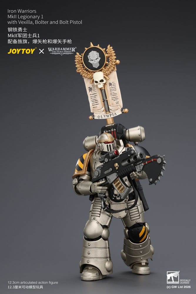 Warhammer The Horus Heresy Actionfigur Iron Warriors MkII Legionary 1 12 cm