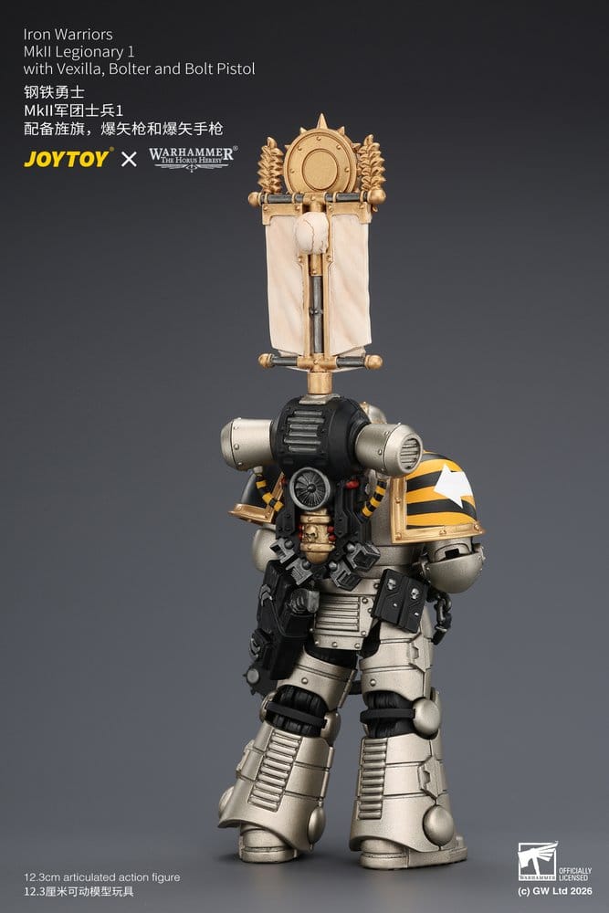 Warhammer The Horus Heresy Actionfigur Iron Warriors MkII Legionary 1 12 cm