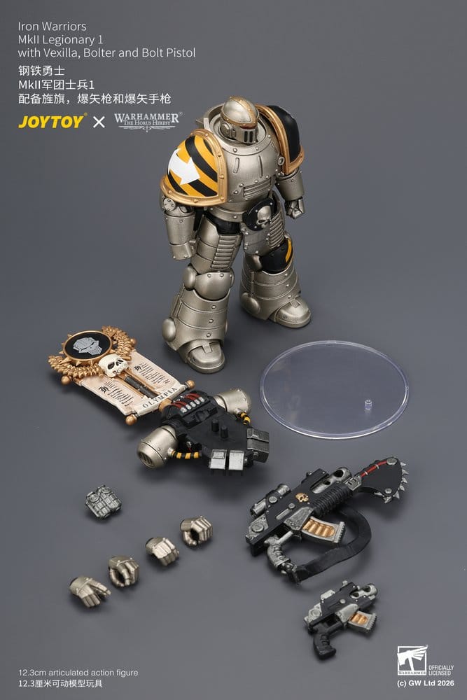 Warhammer The Horus Heresy Actionfigur Iron Warriors MkII Legionary 1 12 cm