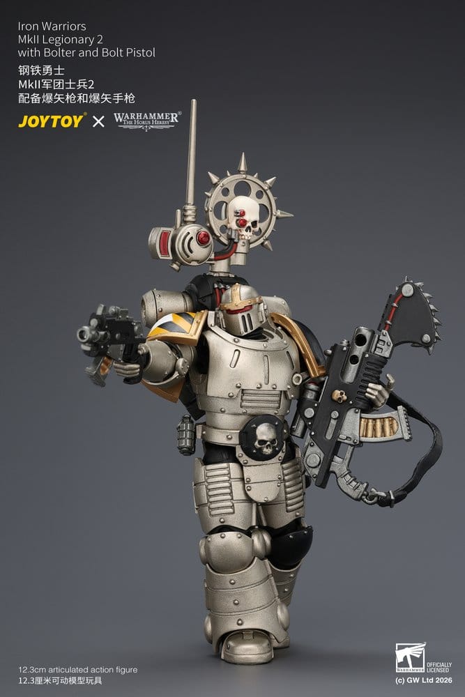 Warhammer The Horus Heresy Actionfigur Iron Warriors MkII Legionary 2 12 cm