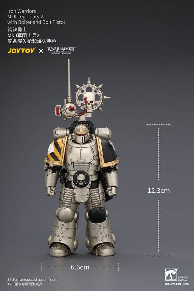 Warhammer The Horus Heresy Actionfigur Iron Warriors MkII Legionary 2 12 cm