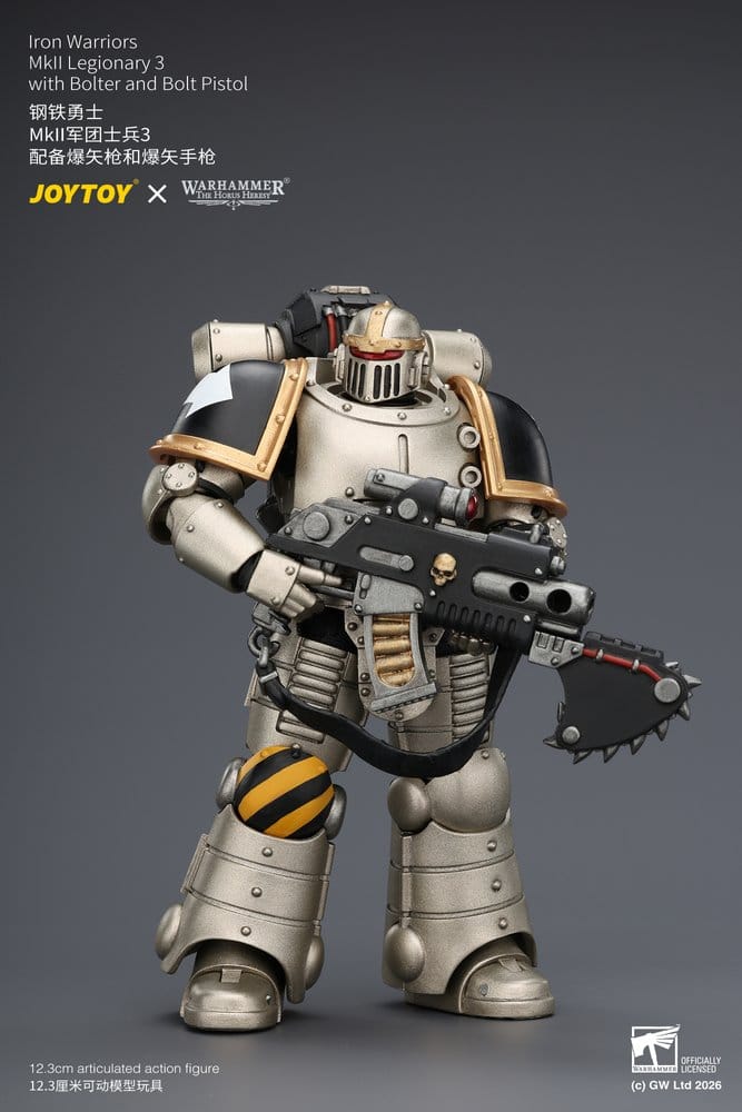 Warhammer The Horus Heresy Actionfigur Iron Warriors MkII Legionary 3 12 cm