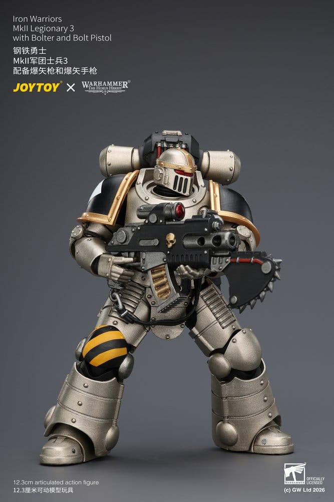 Warhammer The Horus Heresy Actionfigur Iron Warriors MkII Legionary 3 12 cm