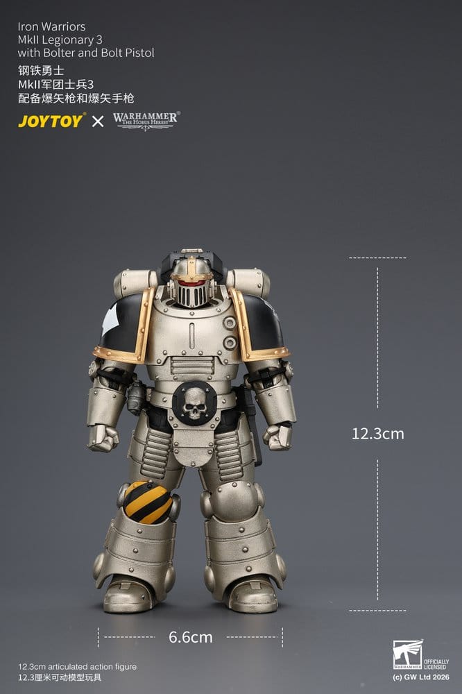 Warhammer The Horus Heresy Actionfigur Iron Warriors MkII Legionary 3 12 cm