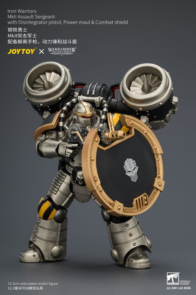 Warhammer The Horus Heresy Actionfigur Iron Warriors MkII Assault Sergeant 12 cm