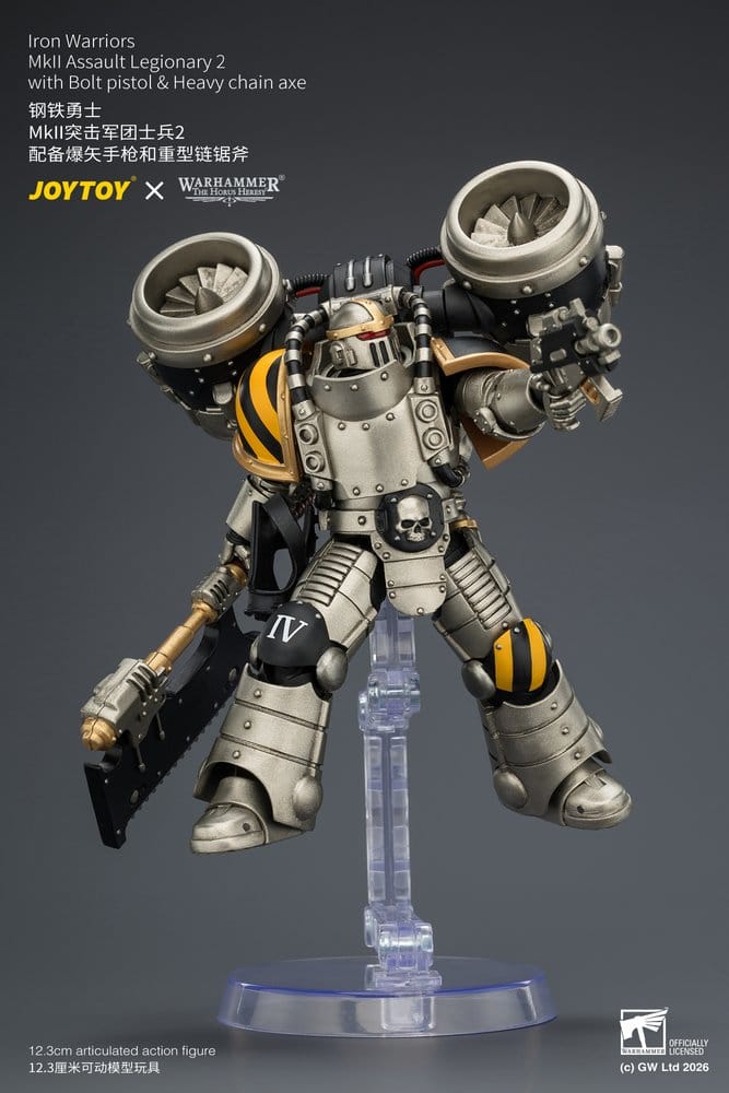 Warhammer The Horus Heresy Actionfigur Iron Warriors MkII Assault Legionary 2 12 cm