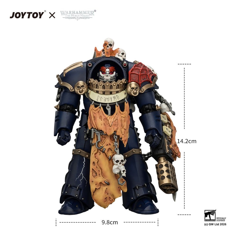 Warhammer The Horus Heresy Actionfigur Night Lords Contekar Terminator Dissident 14 cm