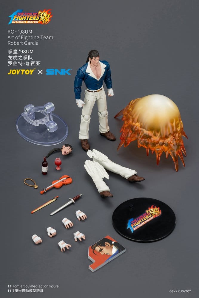The King of Fighters '98 Ultimate Match Actionfigur Robert Garcia (Art of Fighting Team) 12 cm